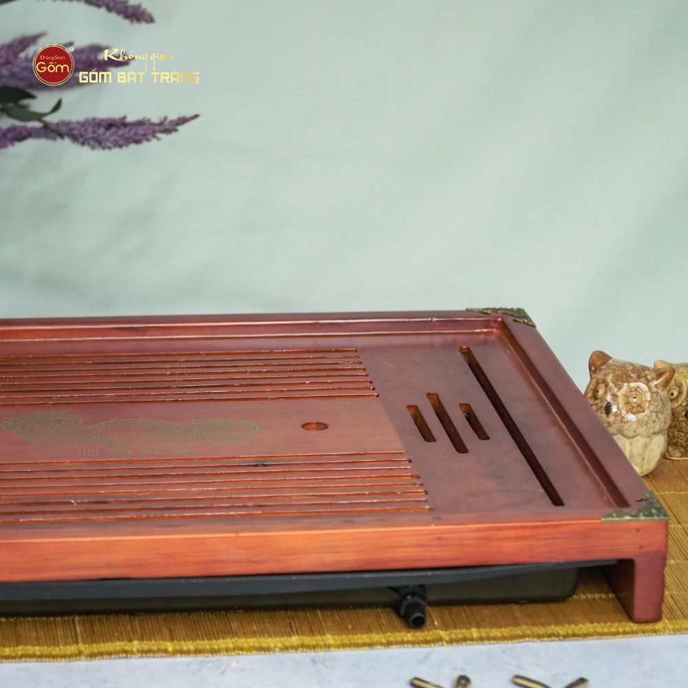 Khay Trà Gỗ Rồng Phú Quý