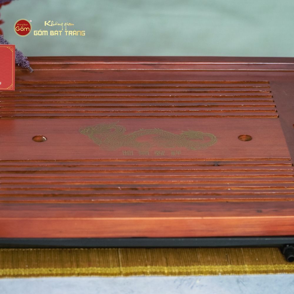 Khay Trà Gỗ Rồng Phú Quý
