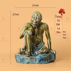 Bộ Tượng Thập Bát La Hán Men Ngọc