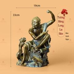 Bộ Tượng Thập Bát La Hán Men Ngọc