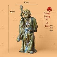 Bộ Tượng Thập Bát La Hán Men Ngọc
