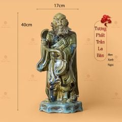 Bộ Tượng Thập Bát La Hán Men Ngọc