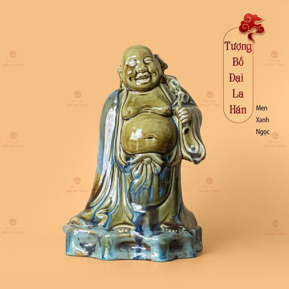 Bộ Tượng Thập Bát La Hán Men Ngọc