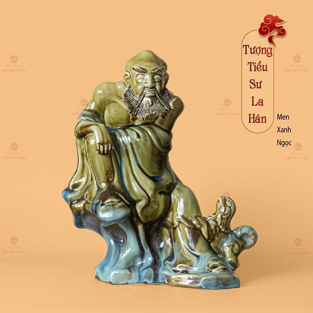 Bộ Tượng Thập Bát La Hán Men Ngọc