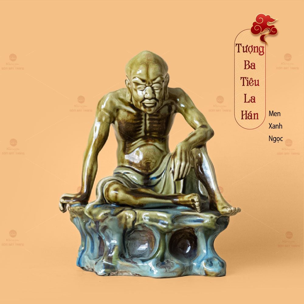 Bộ Tượng Thập Bát La Hán Men Ngọc