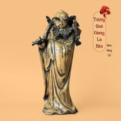 Bộ Tượng Thập Bát La Hán Men Vàng Cổ