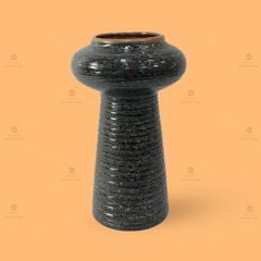 Lọ hoa búp bê men xanh