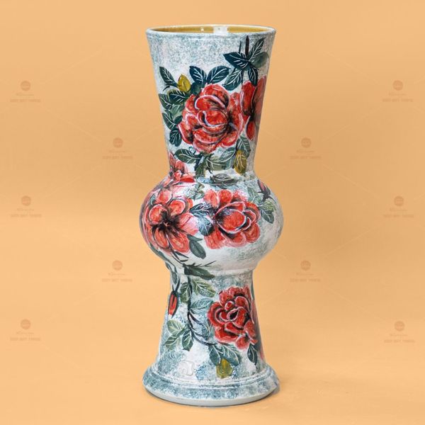 Lọ Hoa Cẩm Quỳ Vẽ Tay