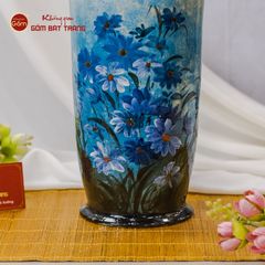 Lọ Hoa Vẽ Tay Cúc Họa Mi