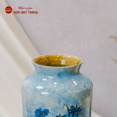 Lọ Hoa Vẽ Tay Cúc Họa Mi
