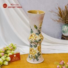 Lọ Vuốt Vẽ Hoa Hồng Vàng