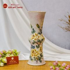 Lọ Vuốt Vẽ Hoa Hồng Vàng