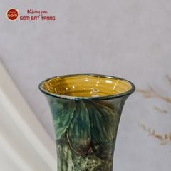 Lọ Loa Vẽ Tay Sen Trắng