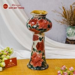 Lọ Vẽ Tay Hoa Đỗ Quyên