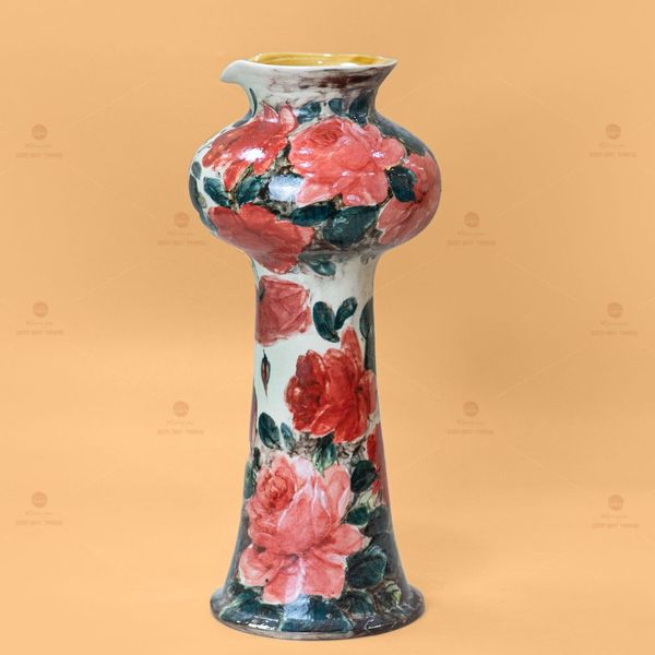 Lọ Vẽ Tay Hoa Đỗ Quyên