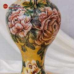 Lọ Vẽ Tay Hồng Hoa