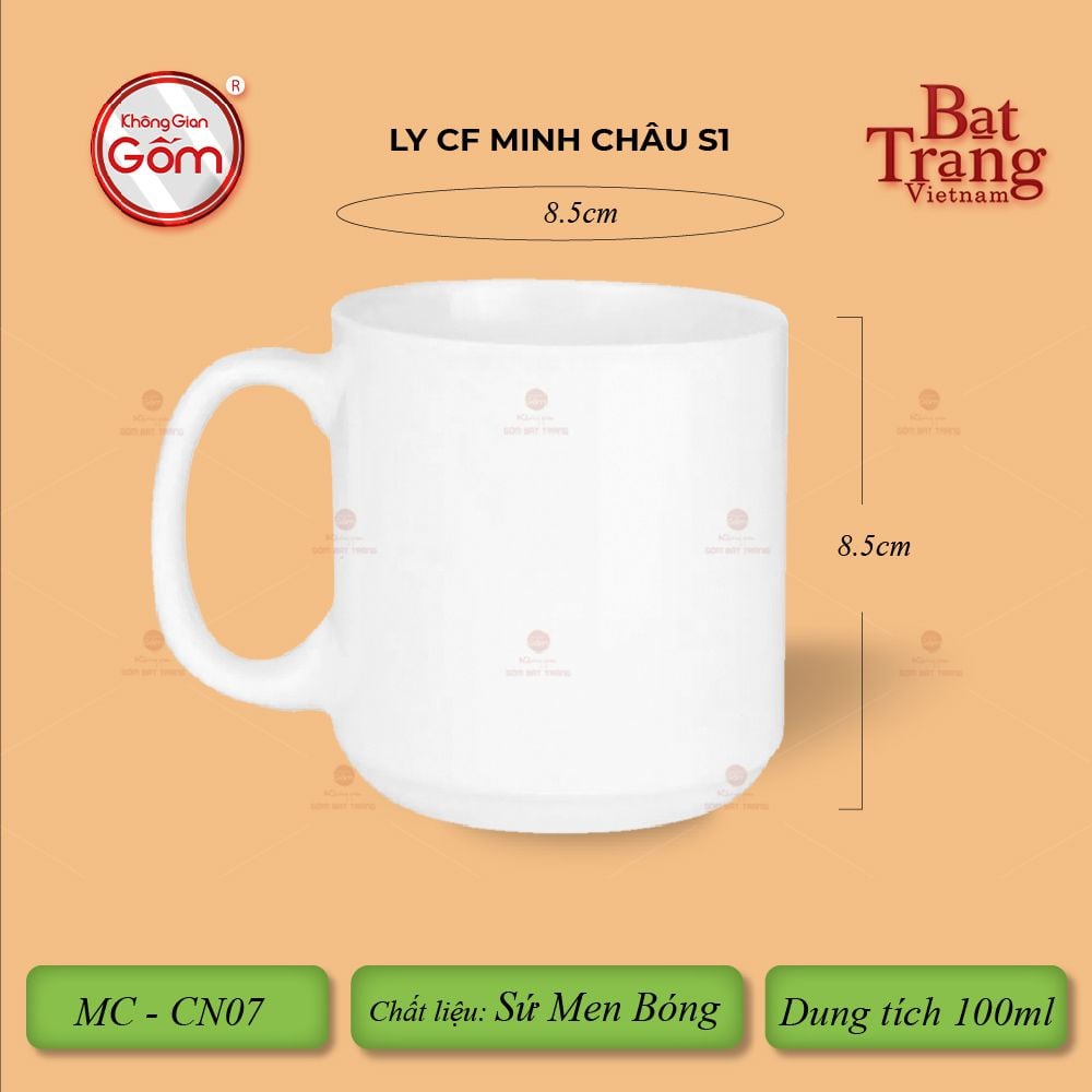 Ly Cà Phê Sứ Minh Châu