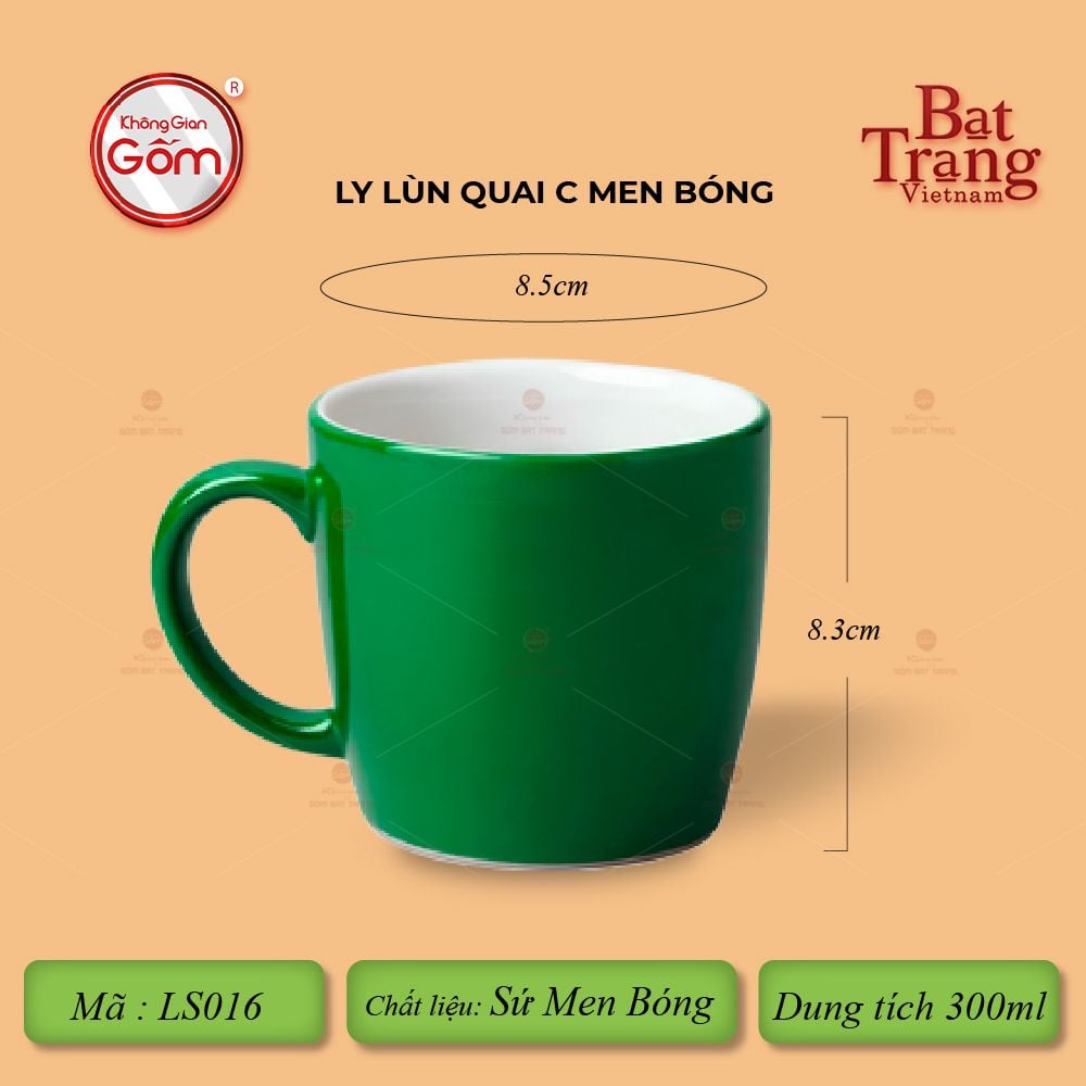 Ly Quai C Lùn Men Bóng