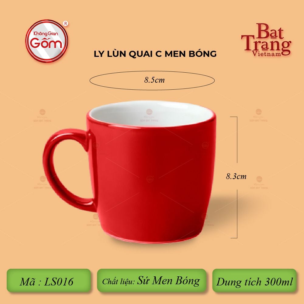 Ly Quai C Lùn Men Bóng