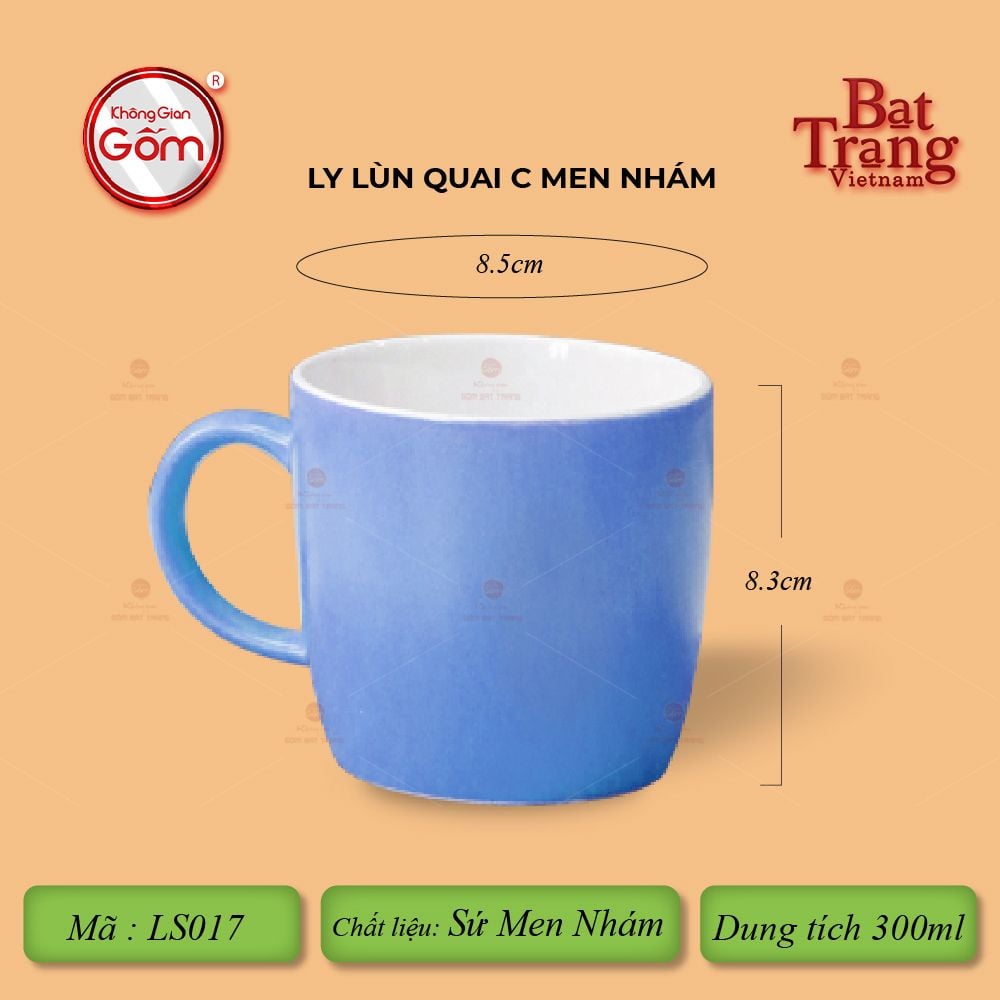 Ly Quai C Lùn Men Nhám