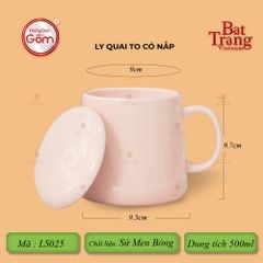 Ly Quai To Có Nắp Full Màu