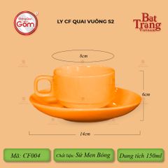 Bộ Ly Tách Cà Phê Sứ