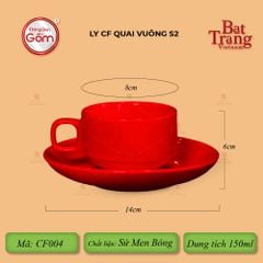 Bộ Ly Tách Cà Phê Sứ
