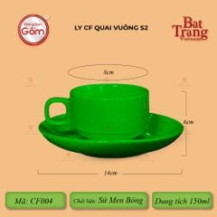 Bộ Ly Tách Cà Phê Sứ