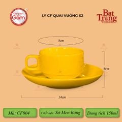Bộ Ly Tách Cà Phê Sứ