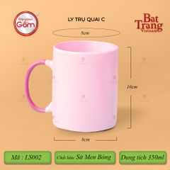 Ly Trụ Quai C Màu