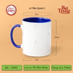 Ly Trụ Quai C Màu