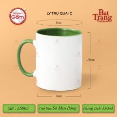 Ly Trụ Quai C Màu