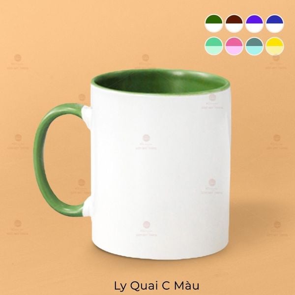 Ly Trụ Quai C Màu