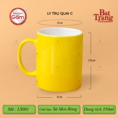 Ly Trụ Quai C Men Bóng