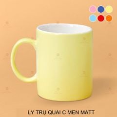 Ly Trụ Quai C Men Matt