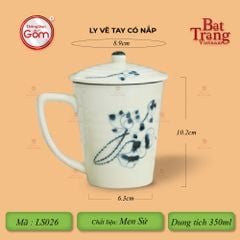 Ly Vẽ Tay Có Nắp