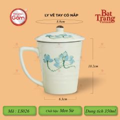 Ly Vẽ Tay Có Nắp