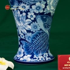 Mai Bình Hoa Ngư Tụ Khánh Lam Ngọc Bình An