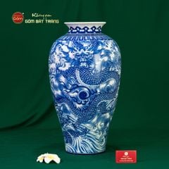 Mai Bình Men Lam Ngũ Long Khởi Thủy Thăng Vân