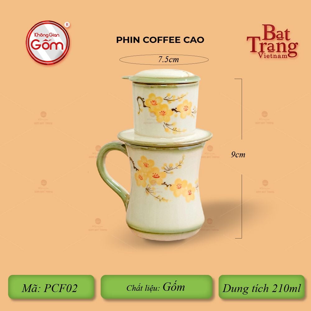 Bộ Phin Cà Phê Gốm Sứ