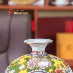 Quả Hút Lộc Hoa Phú Quý Vạn Sự Như Ý Vẽ Vàng