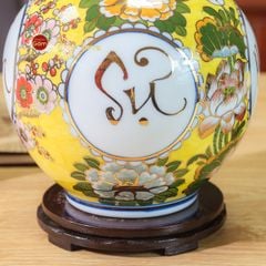 Quả Hút Lộc Hoa Phú Quý Vạn Sự Như Ý Vẽ Vàng