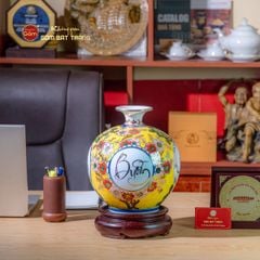 Quả Hút Lộc Hoa Phú Quý Vẽ Chữ Thuận Buồm Xuôi Gió