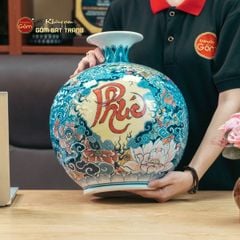 Quả Hút Lộc Long Phụng Triều Phúc Ngàn Hoa