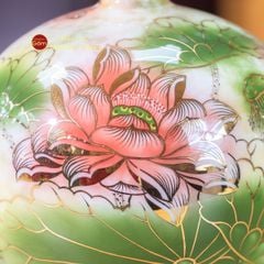 Quả Hút Lộc Lục Bảo Niên Niên Hữu Dư Vẽ Vàng