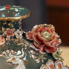 Quả Hút Lộc Công Danh Phú Quý Đắp Nổi Vẽ Vàng