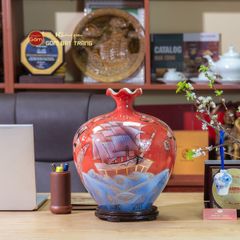Quả Hút Lộc Miệng Lượn Thuận Buồm Xuôi Gió Vẽ Vàng