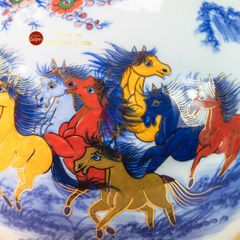 Quả Hút Lộc Nhị Cảnh Mã Đáo Thuận Buồm Vẽ Vàng