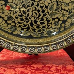 Đĩa Trưng Bày Hoa Phú Quý Cát Tường