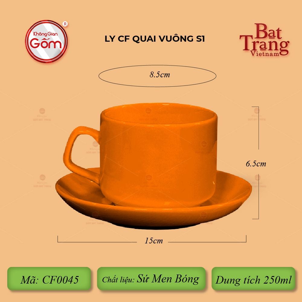 Bộ Ly Tách Cà Phê Sứ